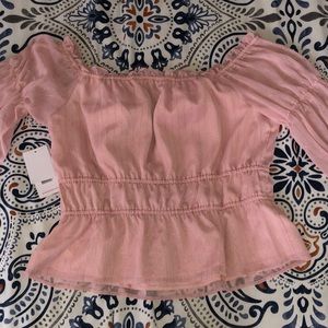 Shoedazzle off the shoulder top